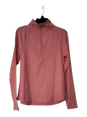Active,Sport,Jogger Layer 8 Women's Half-Zip Long Sleeve Top - Dusty Rose